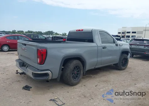 2024 GMC Sierra 1500 4Wd Standard Box Pro from USA, damaged, VIN 3GTNUAEK2RG420202